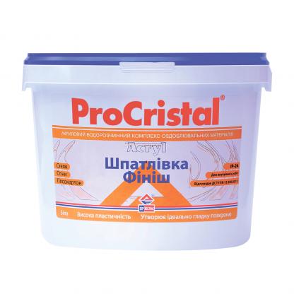 Шпаклівка ProCristal Фініш IР-24 4.5 кг білий (i00200316) Шпаклівки на ІРКОМ. Тел: 0 800 408 448. Доставка, гарантія, кращі ціни!