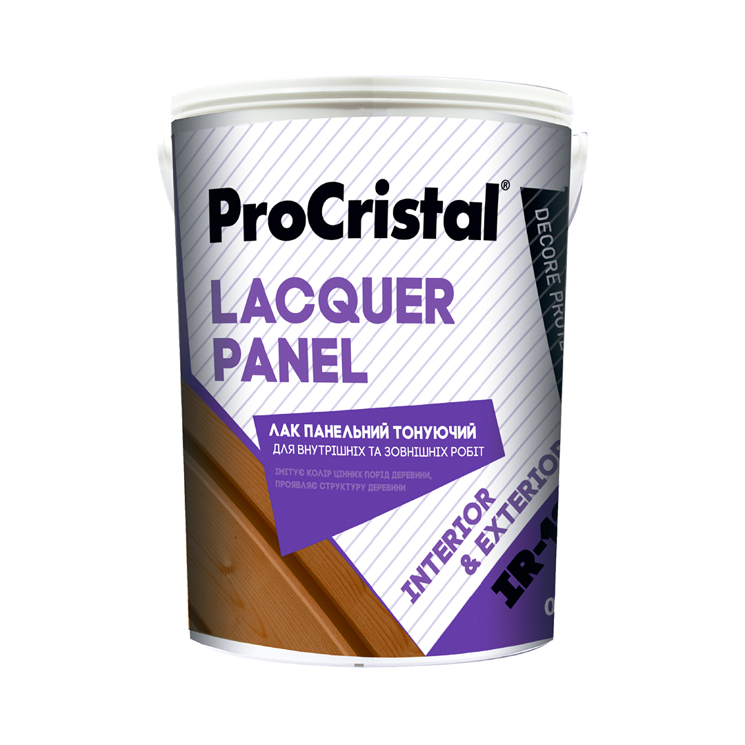 Лак тонуючий ProCristal Lacquer Panel IР-12 10 л сосна (i00100167) Лаки на ІРКОМ. Тел: 0 800 408 448. Доставка, гарантія, кращі ціни!, фото1