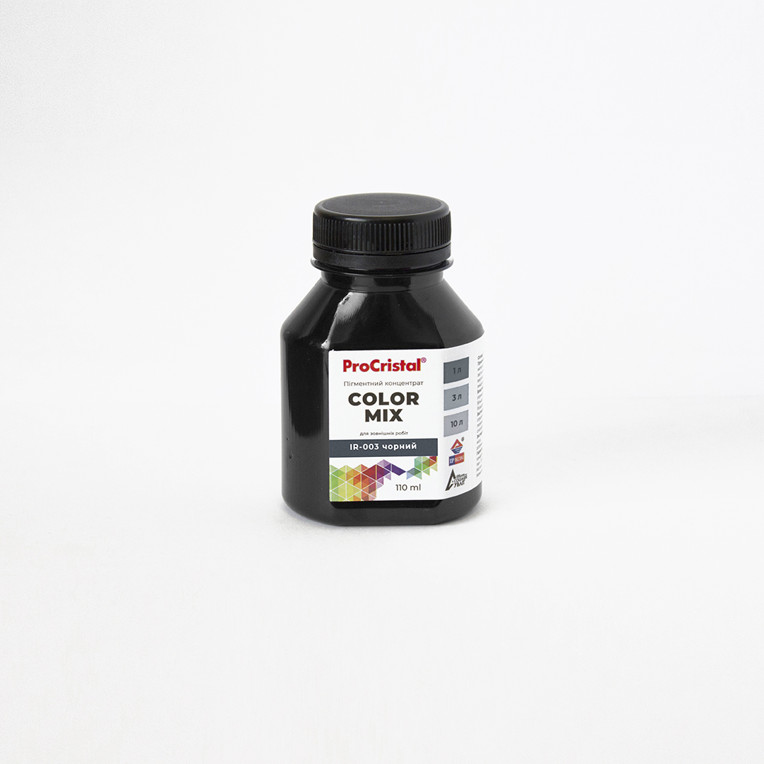 Пігментний концентрат ProCristal Color Mix IR-003 чорний (i00201687) Пігменти на ІРКОМ. Тел: 0 800 408 448. Доставка, гарантія, кращі ціни!, фото2