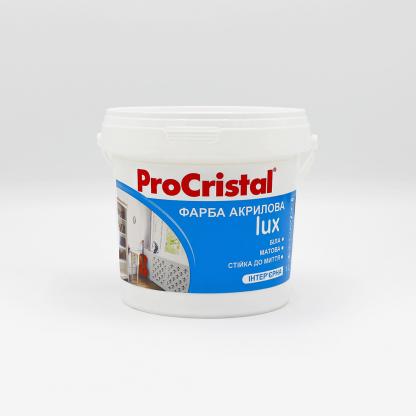 Краска акриловая интерьерная ProCristal Lux IР-233 5 л белый матовый (i00301716) Краски и эмали на ІРКОМ. Тел: 0 800 408 448. Доставка, гарантия, лучшие цены!