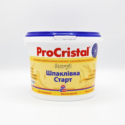 Шпаклевка ProCristal Start Acryl IР-20 4.5 кг белый (i00200307) Шпаклевки на ІРКОМ. Тел: 0 800 408 448. Доставка, гарантия, лучшие цены!