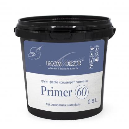 Ґрунт-фарба Ircom Decor Prіmer 60 Prіmer 60 0.8 л білий (i00400729) Ґрунтовки на ІРКОМ. Тел: 0 800 408 448. Доставка, гарантія, кращі ціни!