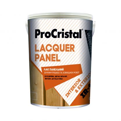 Лак панельный ProCristal Lacquer Panel IР-10 0.7 л бесцветный шелковисто-матовый (i00101533) Лаки на ІРКОМ. Тел: 0 800 408 448. Доставка, гарантия, лучшие цены!