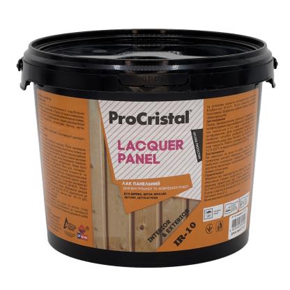 Лак панельний ProCristal Lacquer Panel IР-10 2.3 л безколірний глянсовий (i00101514) АКЦІЯ на ІРКОМ. Тел: 0 800 408 448. Доставка, гарантія, кращі ціни!