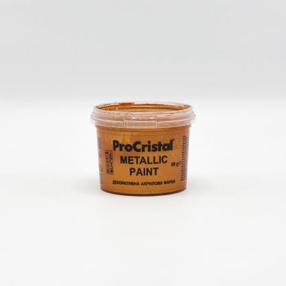Фарба акрилова декоративна ProCristal Metallic paint IР-271 0.08 кг бронза (i00601485) Декоративні фарби на ІРКОМ. Тел: 0 800 408 448. Доставка, гарантія, кращі ціни!